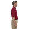 Extreme Men's Crimson Cotton Jersey Polo