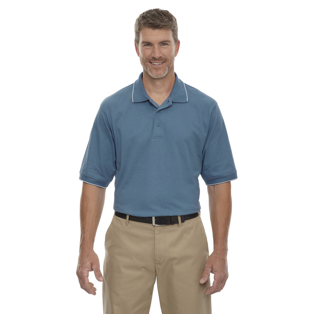 Extreme Men's Newport Blue Cotton Jersey Polo