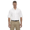 Extreme Men's White/Black Cotton Jersey Polo