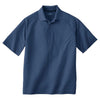 Extreme Men's Ceramic Blue Eperformance Pique Polo