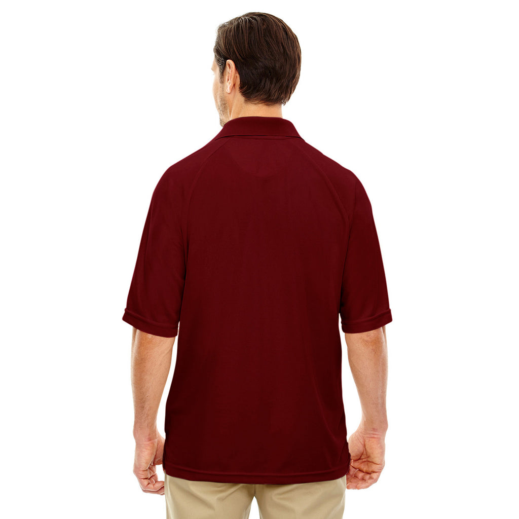 Extreme Men's Classic Red Eperformance Pique Polo