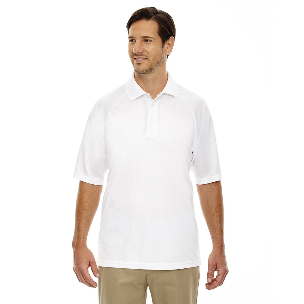 Extreme Men's White Eperformance Pique Polo