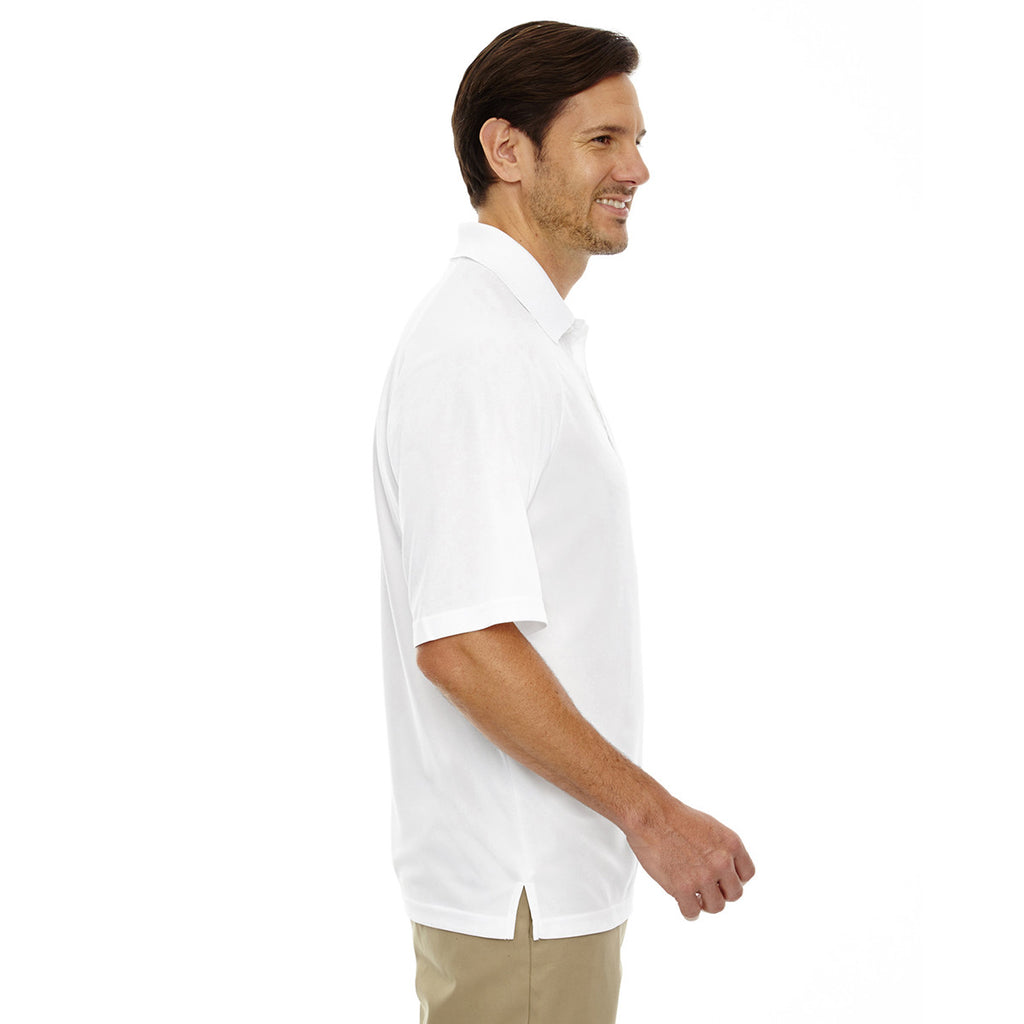 Extreme Men's White Eperformance Pique Polo