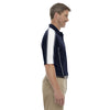 Extreme Men's Classic Navy/White Eperformance Pique Colorblock Polo