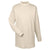 UltraClub Men's Stone Egyptian Interlock Long-Sleeve Mock Turtleneck