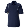 Extreme Men's Classic Navy Eperformance Parallel Snag Protection Polo with Piping