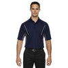 Extreme Men's Classic Navy Eperformance Parallel Snag Protection Polo with Piping