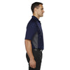 Extreme Men's Classic Navy Eperformance Parallel Snag Protection Polo with Piping