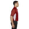 Extreme Men's Classic Red Eperformance Parallel Snag Protection Polo with Piping