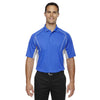 Extreme Men's Light Nautical Blue Eperformance Parallel Snag Protection Polo with Piping