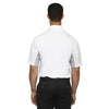 Extreme Men's White Eperformance Parallel Snag Protection Polo with Piping