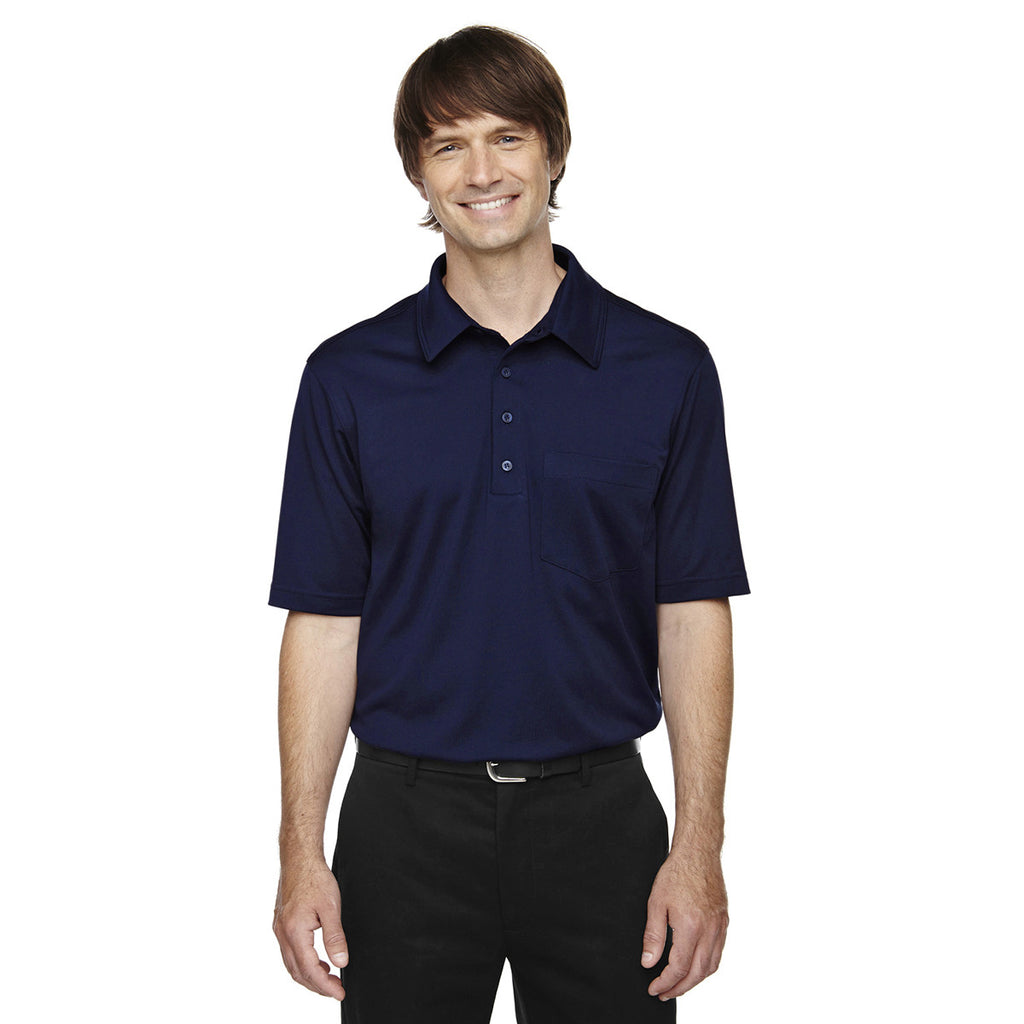 Extreme Men's Classic Navy Eperformance Shift Snag Protection Plus Polo