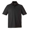 Extreme Men's Black Eperformance Launch Snag Protection Striped Polo