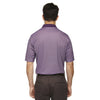 Extreme Men's Mulbery Purple Eperformance Launch Snag Protection Striped Polo