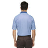 Extreme Men's Nautical Blue Eperformance Launch Snag Protection Striped Polo