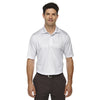 Extreme Men's Silver Eperformance Launch Snag Protection Striped Polo