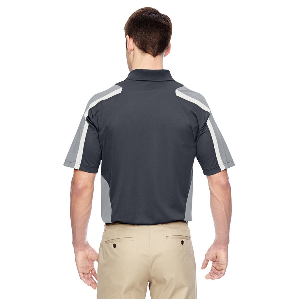 Extreme Men's Carbon Eperformance Strike Colorblock Snag Protection Polo