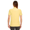 UltraClub Women's Yellow Classic Pique Polo