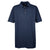 UltraClub Men's Navy Classic Pique Polo with Pocket