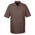 UltraClub Men's Chocolate Whisper Pique Polo