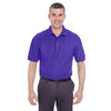 UltraClub Men's Purple Whisper Pique Polo