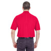 UltraClub Men's Red Whisper Pique Polo