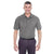 UltraClub Men's Graphite Tall Whisper Pique Polo