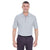 UltraClub Men's Heather Grey Tall Whisper Pique Polo