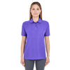 UltraClub Women's Purple Whisper Pique Polo