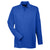 UltraClub Men's Royal Long-Sleeve Whisper Pique Polo