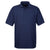 UltraClub Men's Navy Whisper Pique Polo with Pocket