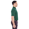 UltraClub Men's Forest Green Basic Pique Polo