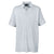 UltraClub Men's Heather Grey Basic Pique Polo