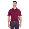 UltraClub Men's Maroon Basic Pique Polo