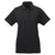 UltraClub Women's Black Basic Pique Polo