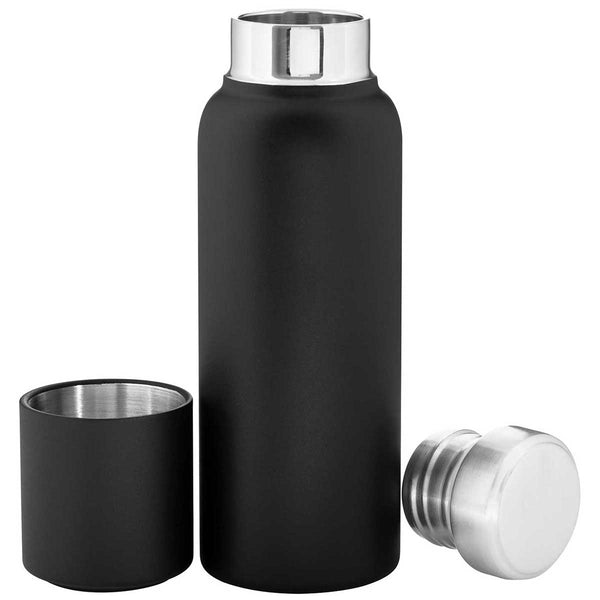 H2Go Matte Black 16.9 oz Lodge Stainless Steel Bottle