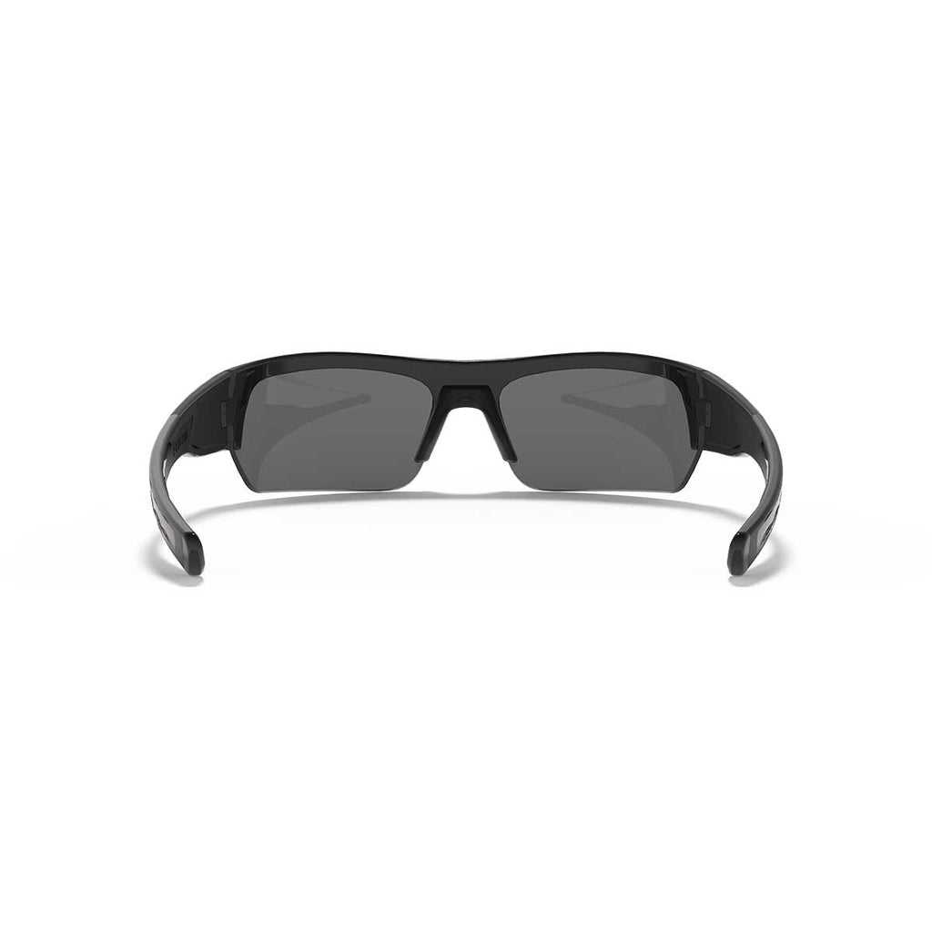 Under Armour Shiny Black UA Big Shot With Grey Lens