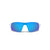 Under Armour Satin White UA Rival With Blue Mirror Lens