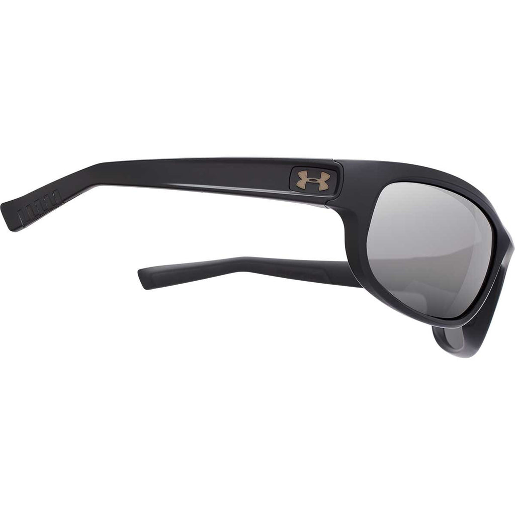 Under Armour Satin Black UA Capture With Grey Lens