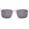 Under Armour Shiny White UA Assist With Grey Mirror Lens