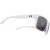 Under Armour Shiny White UA Assist With Grey Mirror Lens