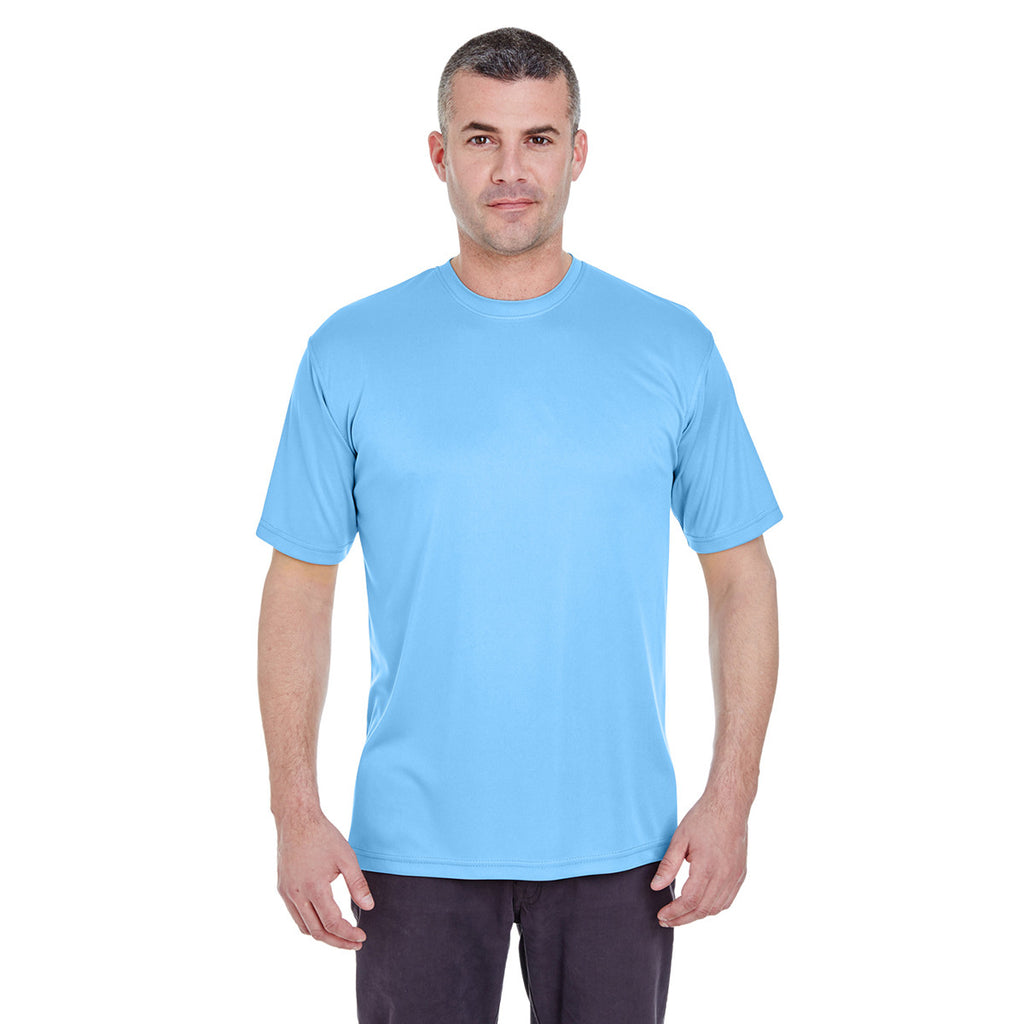 Men's Athletic College Graphic T-Shirt in Optic Slub