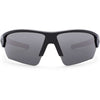 Under Armour Satin Black UA Rival Storm Polarized With Grey Lens