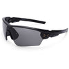 Under Armour Satin Black UA Rival Storm Polarized With Grey Lens