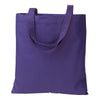 UltraClub Purple Madison Basic Tote