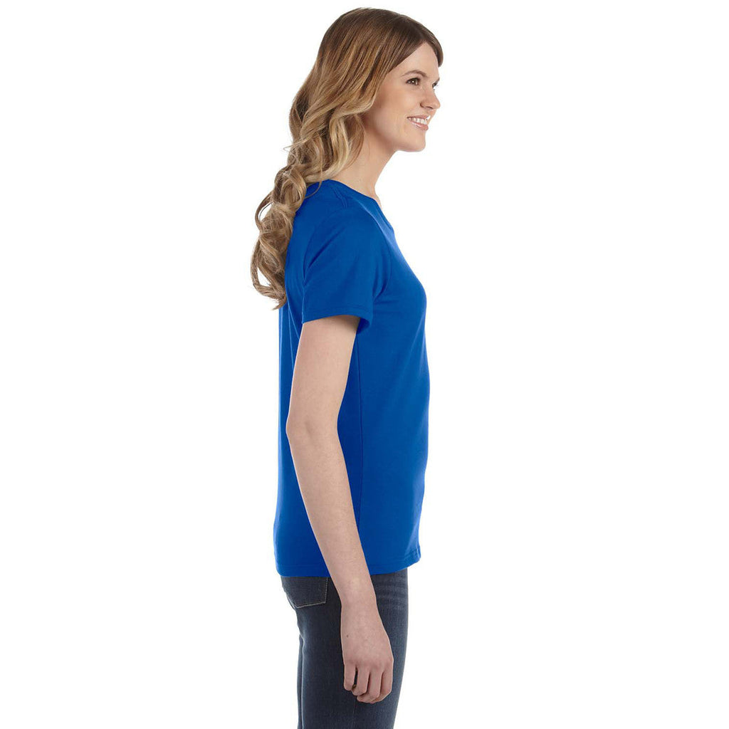 Gildan Women's Royal Blue Lightweight T-Shirt