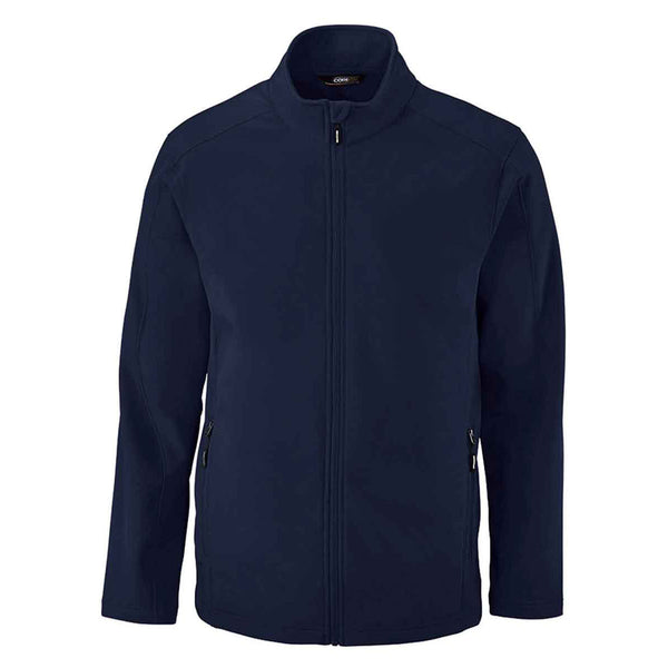 Core 365 Men's Classic Navy Cruise Two-Layer Fleece Bonded Soft Shell