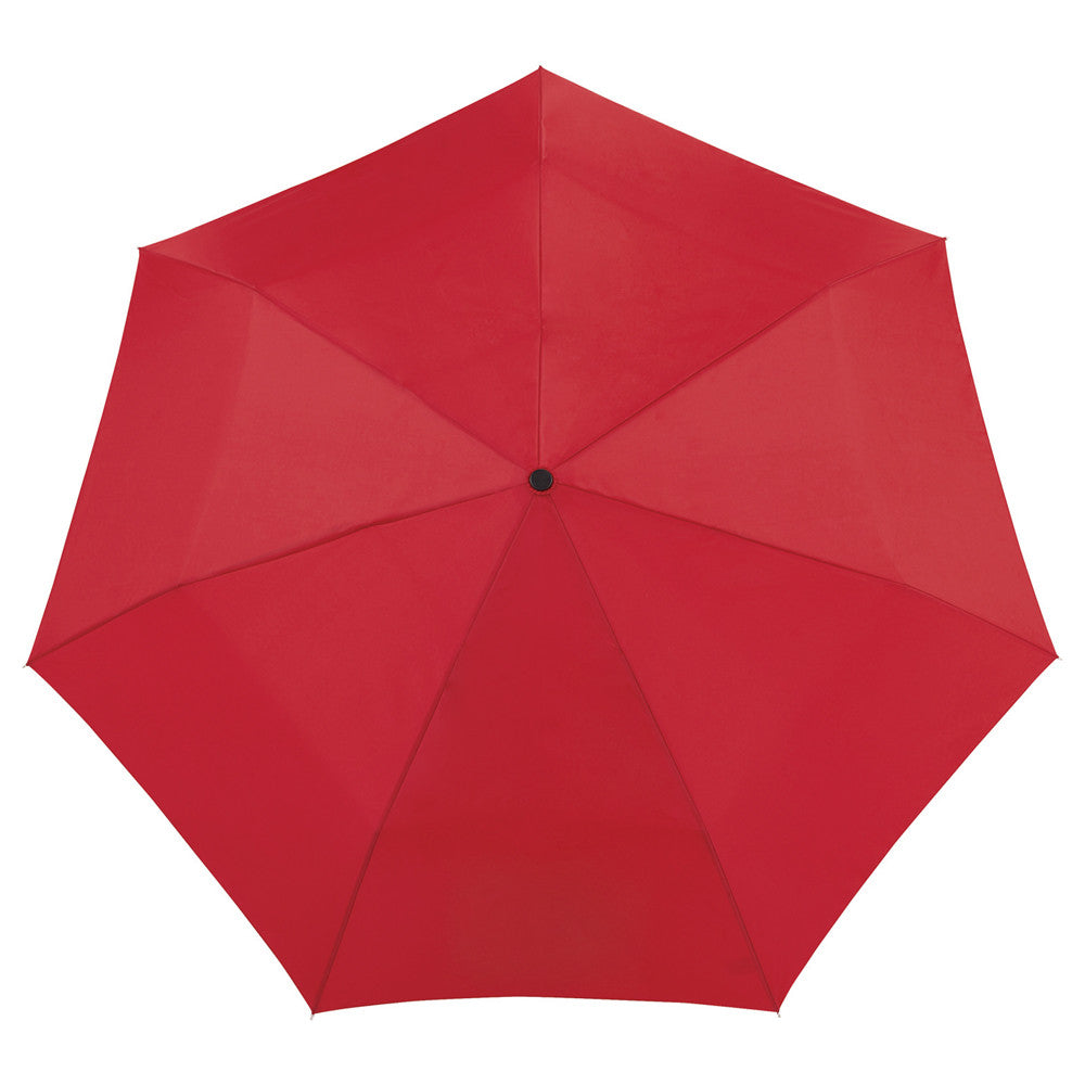 Totes Red 44" 3 Section Auto Open/Close Umbrella