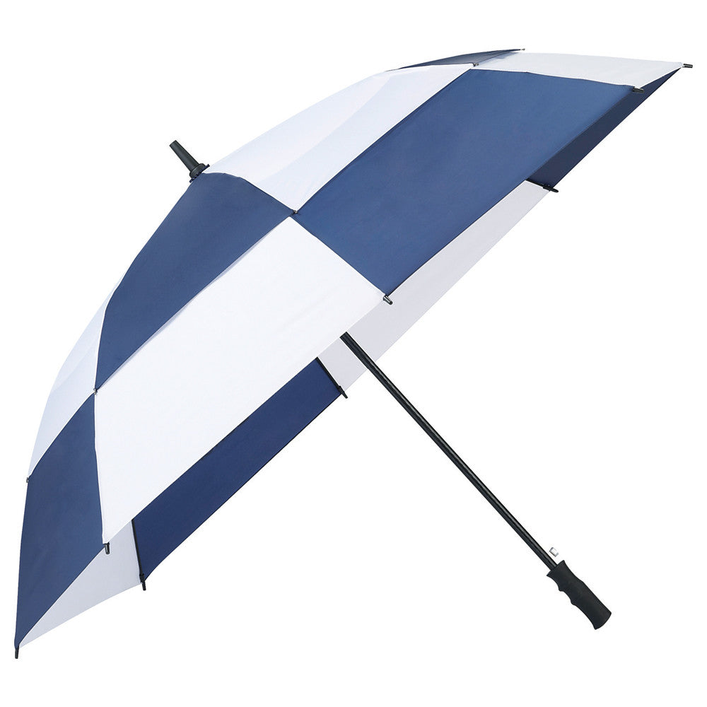 Totes Navy 62" Auto Open Vented Golf Umbrella