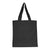 UltraClub Black Nicole Cotton Canvas Tote